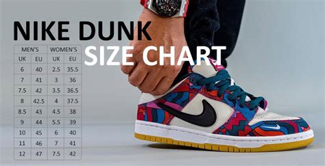 nike 4/20 dunk|vans to nike sizing chart.